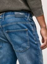 muškarci traper jagger uske traperice srednje visine Pepe Jeans JZ8H794 - Slika 5