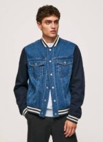 muškarci traper jakna od kombinirane tkanine Pepe Jeans JZ8H846 - Slika 4