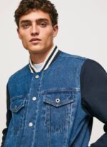 muškarci traper jakna od kombinirane tkanine Pepe Jeans JZ8H846 - Slika 5