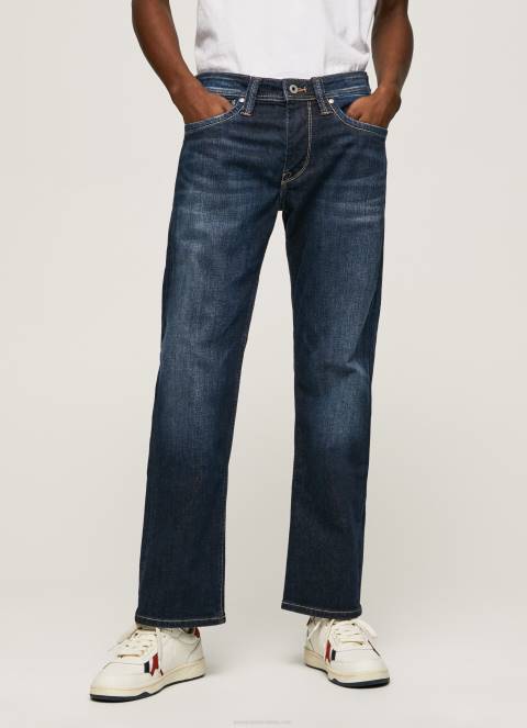 muškarci traper kingston traperice regularnog struka s patentnim zatvaračem Pepe Jeans JZ8H798 - Slika 2