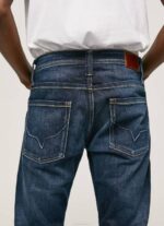 muškarci traper kingston traperice regularnog struka s patentnim zatvaračem Pepe Jeans JZ8H798 - Slika 4