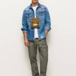 muškarci traper noah traper košulja regularnog kroja Pepe Jeans JZ8H1049