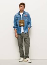 muškarci traper noah traper košulja regularnog kroja Pepe Jeans JZ8H1049