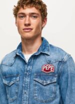 muškarci traper noah traper košulja regularnog kroja Pepe Jeans JZ8H1049 - Slika 3