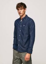 muškarci traper parton traper košulja Pepe Jeans JZ8H1035