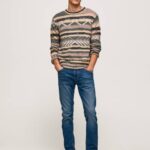 muškarci traper spike midrise regular fit traperice Pepe Jeans JZ8H801