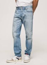 muškarci traper standardne traperice srednje veličine stanley Pepe Jeans JZ8H807 - Slika 2
