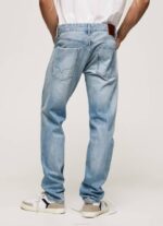 muškarci traper standardne traperice srednje veličine stanley Pepe Jeans JZ8H807 - Slika 4
