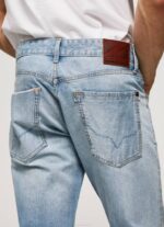 muškarci traper standardne traperice srednje veličine stanley Pepe Jeans JZ8H807 - Slika 5