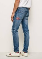 muškarci traper standardne traperice srednje veličine stanley Pepe Jeans JZ8H808 - Slika 5