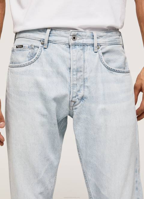 muškarci traper traperice srednjeg kroja callen opuštenog kroja Pepe Jeans JZ8H809 - Slika 3