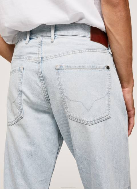 muškarci traper traperice srednjeg kroja callen opuštenog kroja Pepe Jeans JZ8H809 - Slika 5