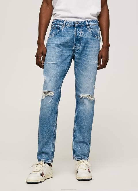 muškarci traper traperice srednjeg kroja callen opuštenog kroja Pepe Jeans JZ8H820 - Slika 2
