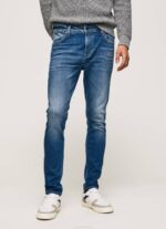muškarci traper traperice srednjeg kroja mason skinny fit Pepe Jeans JZ8H791 - Slika 2