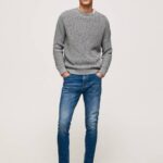 muškarci traper traperice srednjeg kroja mason skinny fit Pepe Jeans JZ8H791