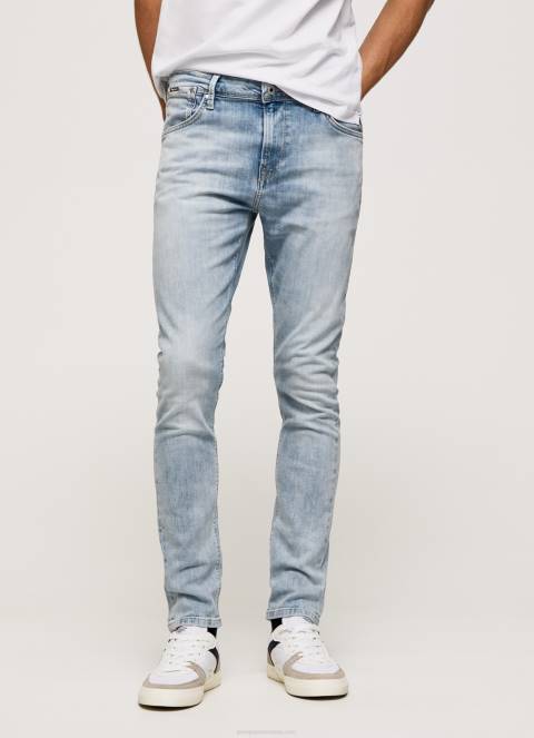 muškarci traper traperice srednjeg kroja mason skinny fit Pepe Jeans JZ8H792 - Slika 2
