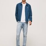 muškarci traper traperice srednjeg kroja mason skinny fit Pepe Jeans JZ8H792