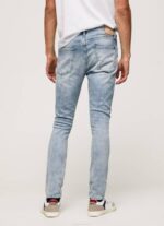 muškarci traper traperice srednjeg kroja mason skinny fit Pepe Jeans JZ8H792 - Slika 4
