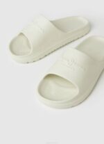 muškarci tvornički bijela japanke za tobogan za plažu Pepe Jeans JZ8H1285 - Slika 3