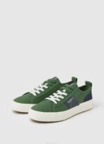 muškarci vojnička maslina allen flag vulkanizirane tenisice Pepe Jeans JZ8H1205 - Slika 3