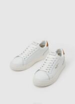 žene bijela adams basic kožne tenisice Pepe Jeans JZ8H585 - Slika 3