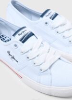 žene bijela brady basic tenisice Pepe Jeans JZ8H636 - Slika 5