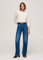 žene bijela izvezena pamučna bluza dobby Pepe Jeans JZ8H343 - Slika 2
