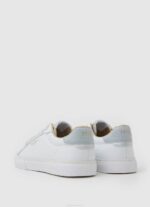 žene bijela kenton flag basic tenisice Pepe Jeans JZ8H593 - Slika 4