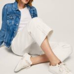 žene bijela kenton max klasične tenisice Pepe Jeans JZ8H583