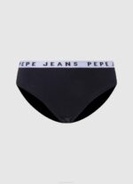 žene bijela klasične gaćice s otisnutim logom Pepe Jeans JZ8H542 - Slika 5