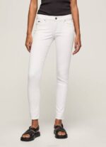 žene bijela klasične uske hlače Pepe Jeans JZ8H299 - Slika 2