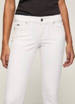 žene bijela klasične uske hlače Pepe Jeans JZ8H299 - Slika 3