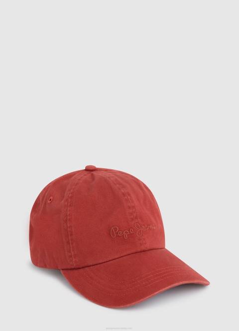 žene bijela osnovna kapa s izvezenim logotipom Pepe Jeans JZ8H782 - Slika 5