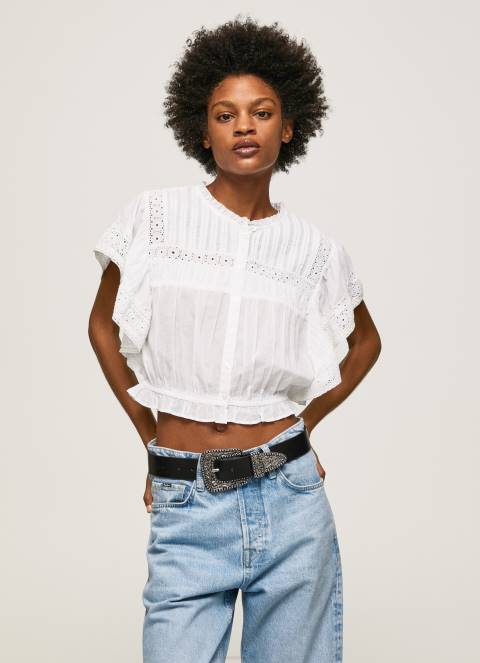 zene_bijela_pamucna_bluza_s_otvorenim_detaljima_pepe_jeans_jz8h344.jpg žene bijela pamučna bluza s otvorenim detaljima Pepe Jeans JZ8H344 - Slika 1