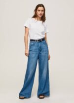 žene bijela pamučna majica kratkih rukava Pepe Jeans JZ8H420 - Slika 2