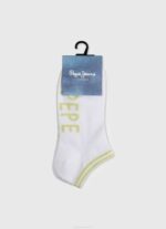 žene bijela sandi 3 kom čarapa Pepe Jeans JZ8H561 - Slika 3