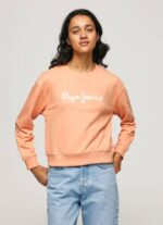žene breskva džemper s otisnutim logotipom Pepe Jeans JZ8H274 - Slika 2