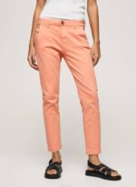 žene breskva maura obične chino hlače Pepe Jeans JZ8H308 - Slika 2