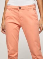žene breskva maura obične chino hlače Pepe Jeans JZ8H308 - Slika 3