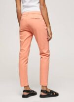 žene breskva maura obične chino hlače Pepe Jeans JZ8H308 - Slika 4