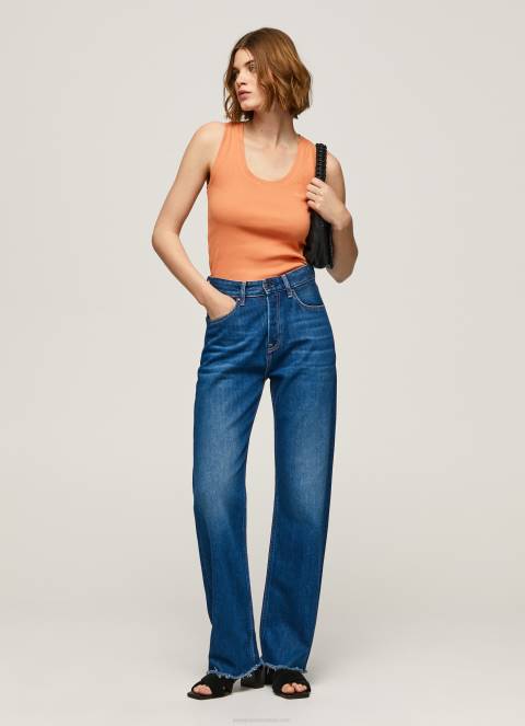 zene_breskva_rebrasta_majica_kratkih_rukava_s_otvorom_za_ruke_pepe_jeans_jz8h398.jpg žene breskva rebrasta majica kratkih rukava s otvorom za ruke Pepe Jeans JZ8H398 - Slika 1
