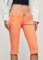 žene breskva skraćene kratke traper hlače Pepe Jeans JZ8H528 - Slika 3
