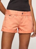 žene breskva standardne pamučne kratke hlače Pepe Jeans JZ8H526 - Slika 3