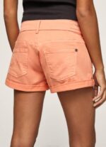 žene breskva standardne pamučne kratke hlače Pepe Jeans JZ8H526 - Slika 5