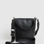 žene crno bucket bag s dvostrukom drškom Pepe Jeans JZ8H732