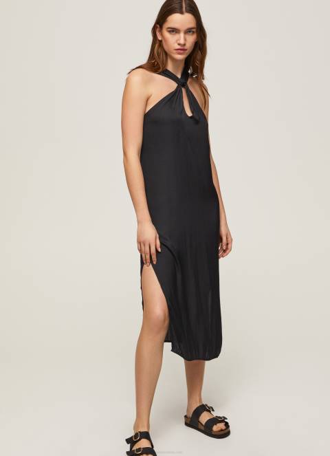 zene_crno_casey_obicna_satenska_haljina_pepe_jeans_jz8h186.jpg žene crno casey obična satenska haljina Pepe Jeans JZ8H186 - Slika 1