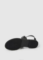 žene crno hayes trend ravne sandale Pepe Jeans JZ8H656 - Slika 5