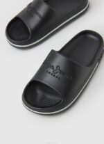 žene crno japanke za tobogan za plažu Pepe Jeans JZ8H696 - Slika 3