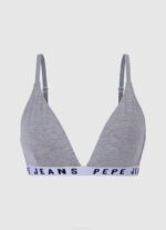 žene crno klasične tange s otisnutim logom Pepe Jeans JZ8H569 - Slika 5