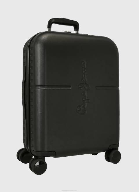 žene crno kolica trbušnjaci 55cm. istaknuti tvrdi kofer Pepe Jeans JZ8H758 - Slika 1